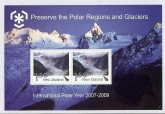 2009  MS.3130 International Polar Year mini sheet U/M (MNH)