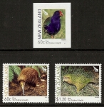 2011  SG.3304-5 & SG.3307 Flightless Birds set 3 values U/M (MNH)