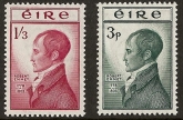 1983 Ireland  SG.156-7  Robert Emmet  set U/M (MNH)