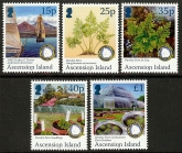 2011 Ascension -  'Parsley Fern' SG.1090-4  set 5 values U/M (MNH)