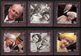 2011 Ascension -  SG.1095-1100 Lifetime of Service Queen Elizabeth II & Prince Philip set 6 values U/M (MNH)