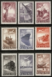 Hungary - 1950 'Air' set SG.1132-40a