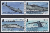 2012 South Georgia -  'Blue Whale'  SG.566/9 set 4 values U/M
