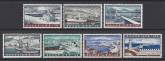 1958 Greece. SG.784/90 AIR. Greek Ports SG.178/790 set 7 values U/M