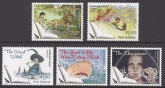 2013  SG.3435-9  'Margaret Mahy' Childrens Writer set 5 values U/M (MNH)