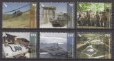 2013 SG.3441-6 New Zealanders Serving Abroard. Set 6 values U/M (MNH)