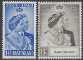 Basutoland - 1948 Royal Silver Wedding SG.36-7  U/M (MNH)