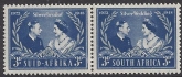 South Africa (bi-lingual pair) - 1948 Royal Silver Wedding SG.125  U/M (MNH)