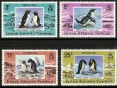 1979 British Antarctic - Penguins SG.89/92 u/m