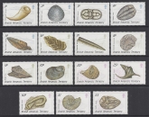 1990 British Antarctic - SG.171-85  'Fossils' U/M (MNH)