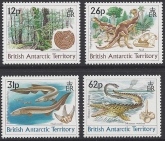 1991 British Antarctic Territories - The Age of the Dinosaurs SG.188/191 u/m