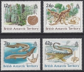 1991 British Antarctic Territories SG.188-91 The Age of the Dinosaurs.  U/M (MNH)