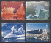 2007 British Antarctic Territories  SG.456-9  'Icebergs'  U/M (MNH)