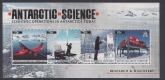 2011 British Antarctic Territories - Antarctic Science -De Havilland Dash-7  & Geologists  Mini Sheet MS.568 u/m