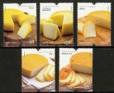 2011 Portugal - SG.3825-9 Traditional Cheeses set 5 values U/M (MNH)