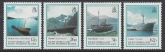 1990 South Georgia  - Wrecks & Hulks SG.197/200 set 4 values U/M (MNH)