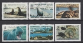 1991 South Georgia  - Elephant Seals SG.203/8 6 values U/M (MNH)