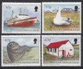 1998 South Georgia  - Tourism SG.279/82 set 4 values U/M (MNH)