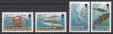 2001 South Georgia  - 20th Anniv.Conservation of Marine Resources SG.328/31 set 4 values U/M (MNH)