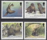 2002 South Georgia  - Fur Seals SG.349/52 set 4 values U/M (MNH)