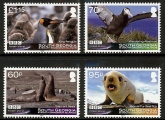 2011 South Georgia  - BBC Frozen Planet  SG.537/40 set 4 values U/M