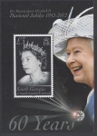2012 South Georgia  - Her Majesty QEII - Diamond Jubilee MS.565 mini sheet  U/M (MNH)