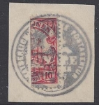 German Post Offices in Caroline Islands SG15a 10pf Carmine Bisect