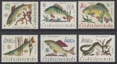 1966 Czechoslovakia - SG.1564-69 World Angling Championships  set 6 values U/M (MNH)