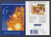 2001 Canada - Christmas Booklet SB260 U/M