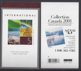 2002 Canada - Tourist Attractions Booklet SB270 U/M