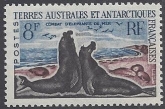 1962 French Antarctic  SG.27 Southern Elephant Seals u/m (MNH