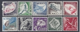 1953 Monaco - Olympic Games Helsinki SG.463 - 72 set 10 values u/m (MNH)
