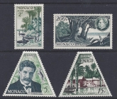 1955 Monaco - 80th Birthday of Dr. Schweitzer SG.504/7 set 4 values u/m (MNH)