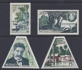 1955 Monaco - 80th Birthday of Dr. Schweitzer SG.504/7 set 4 values u/m (MNH)
