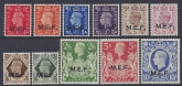SG. M11-21 Middle East Forces (MEF)   set 11 values SG. M11/21  mounted mint.