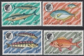 1970 Ascension Island. Fish 3rd series. 4 values SG.126/9 u/m (MNH)