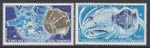 1977 French Antarctic - SG.120/1 Satellites.  u/m (MNH)