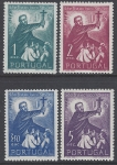 1952 Portugal - 4th Death Centenary St. Francis Xavier. SG.1075/78 u/m (MNH)