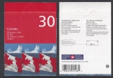 1998 Canada  $13.80 stamp booklet SB228  contains  30 x 46c SG.1366 (pane 1366a) u/m (MNH)
