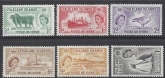 1955 Falklands SG.187-92 Pictorials set 6 values u/m (MNH)