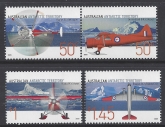 2005 Australian Antarctic Territories. SG.168-171 Aviation in AAT set 4 values U/M (MNH)