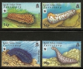 2008 B.I.O.T  - Sea Cucumbers SG.392-5 set 4 values U/M (MNH)