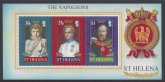 2007 St Helena - MS.1022 The Napoleons mini sheet  U/M (MNH)