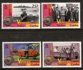 2012 Tristan da Cunha  - Volcanoes part 2  SG.1040-3 set 4 values U/M (MNH)