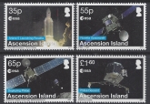 2014 Ascension SG.1209 - 12 Rosetta Mission 1st Landing on a Comet set 4 values U/M (MNH)