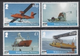 2014 British Antarctic. SG.650-3  ISTAR Programme  set 4 values U/M (MNH)