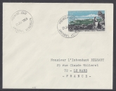 1968 French Antarctic - SG.46 Port-Aux-Francis Kerguelen on plain cover cancelled First Day of issue  21 January 1968.