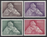 1957 Portugal - SG.1142-5 Almeida Garrett Commemoration set 4 values U/M (MNH)