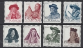 1947 Portugal - SG1002-9 Regional Costumes set 8 values U/M (MNH)