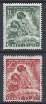 1951 Berlin - SG.B80-1  Stamp Day 2 values U/M (MNH)